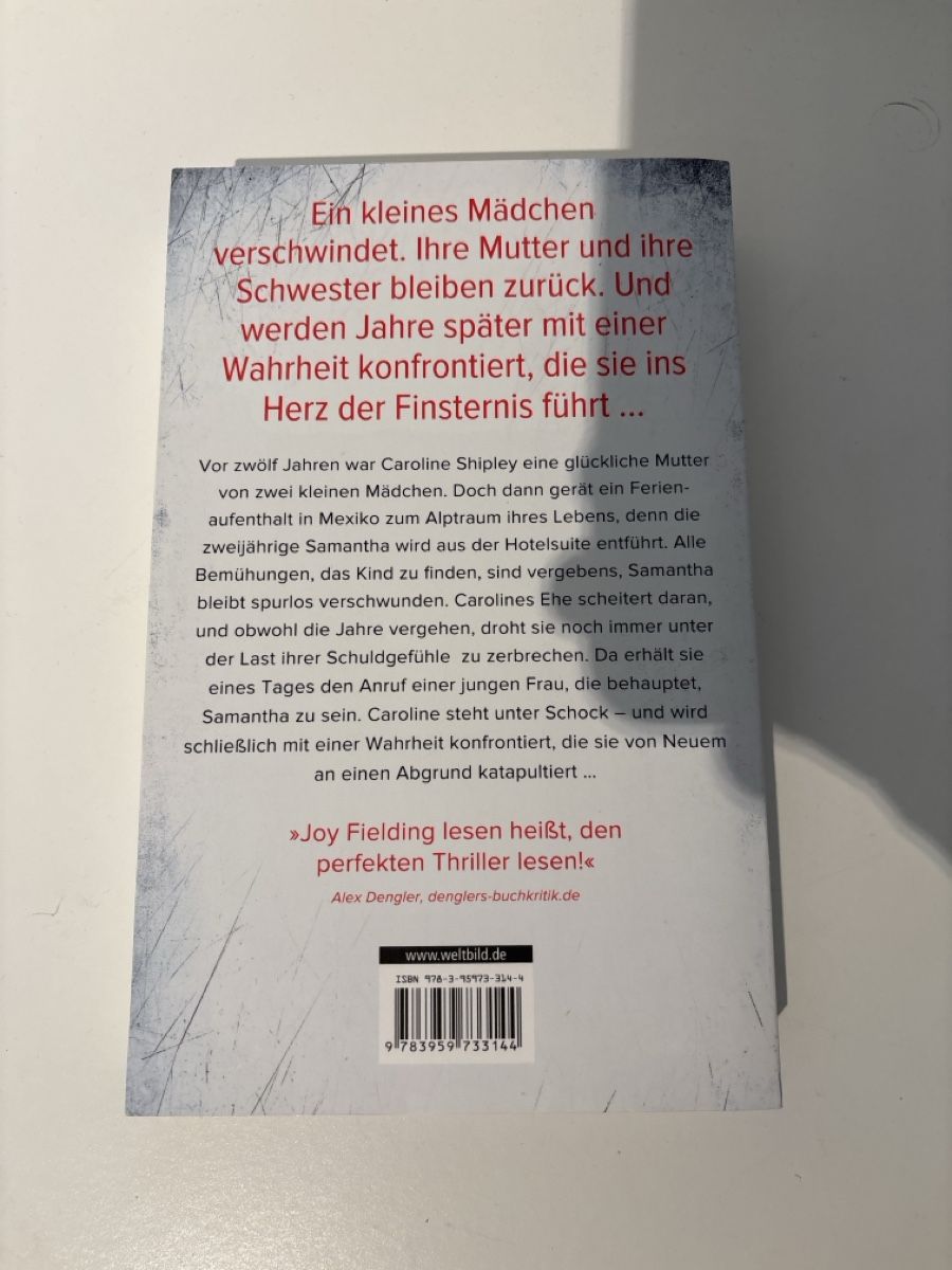 Bücher: Joy Fielding - Die Schwester, gebraucht  – Gebraucht aus Adliswil von ninotschka7 3