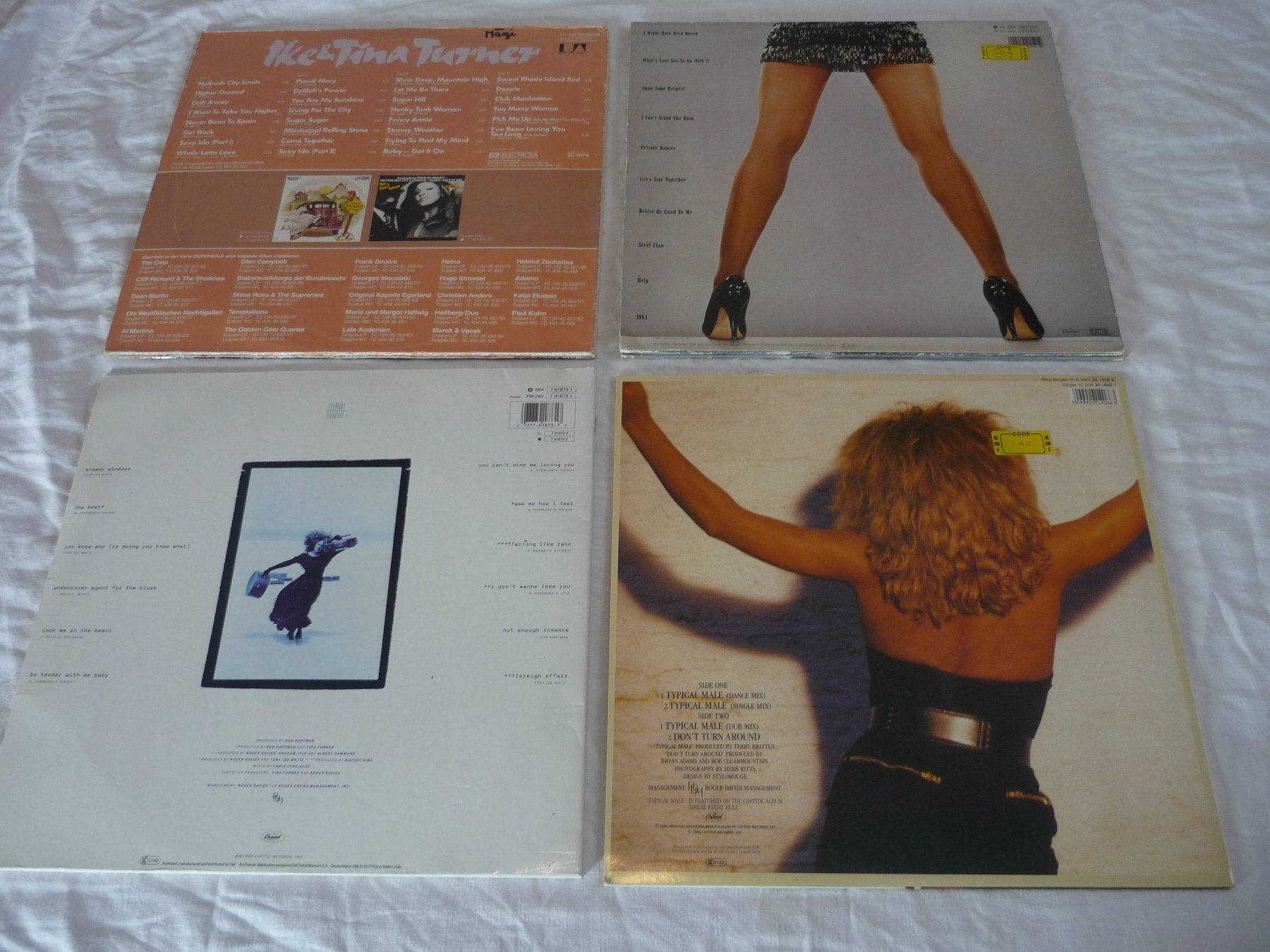 Schallplatten: 4x Vinyl - Tina Turner - 80s Pop – Gebraucht aus Beringen von Flatretriever 1