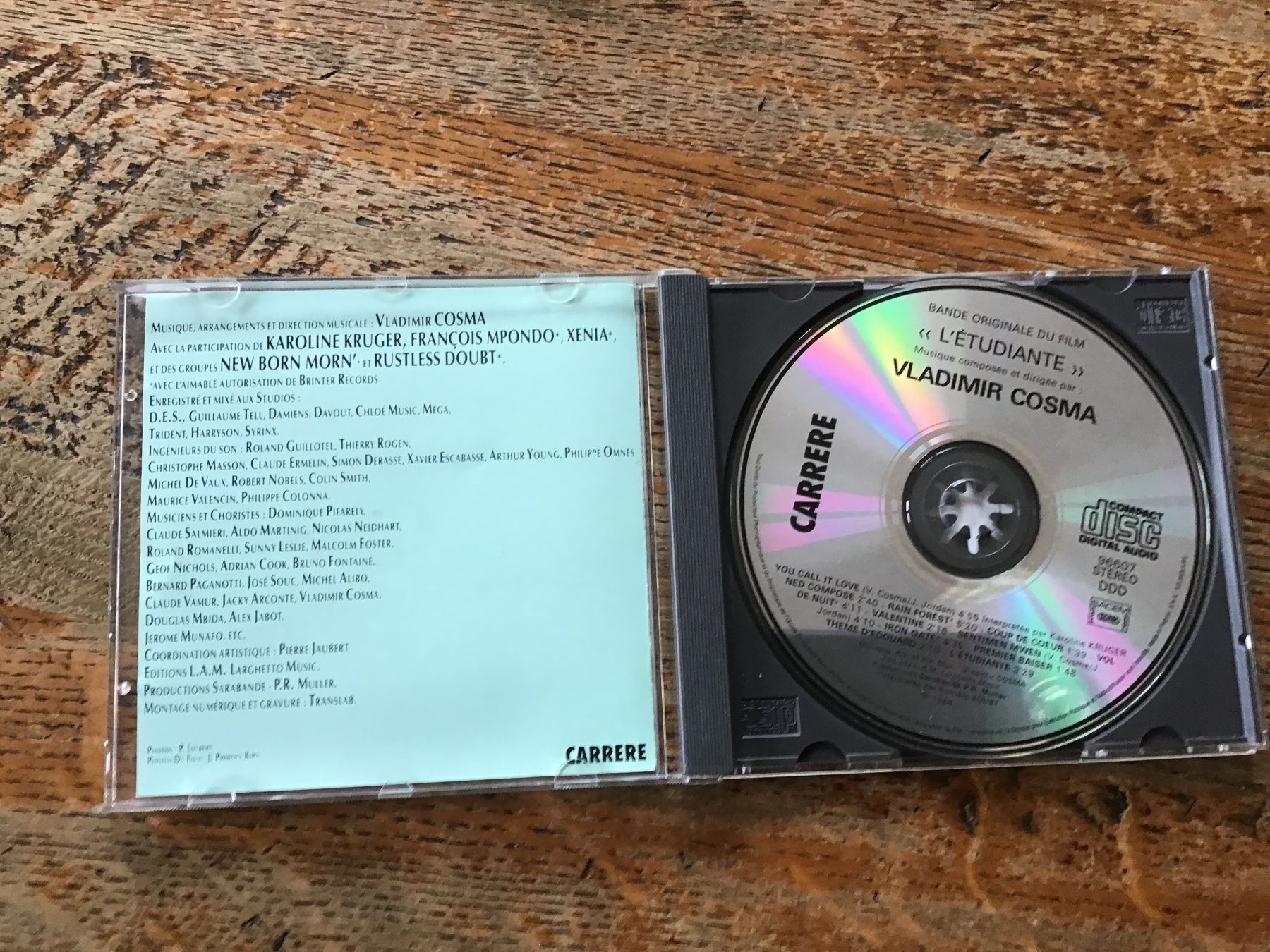 CD: CD OST Vladimir Cosma – Usato da Fully venduto da Ruby97 1