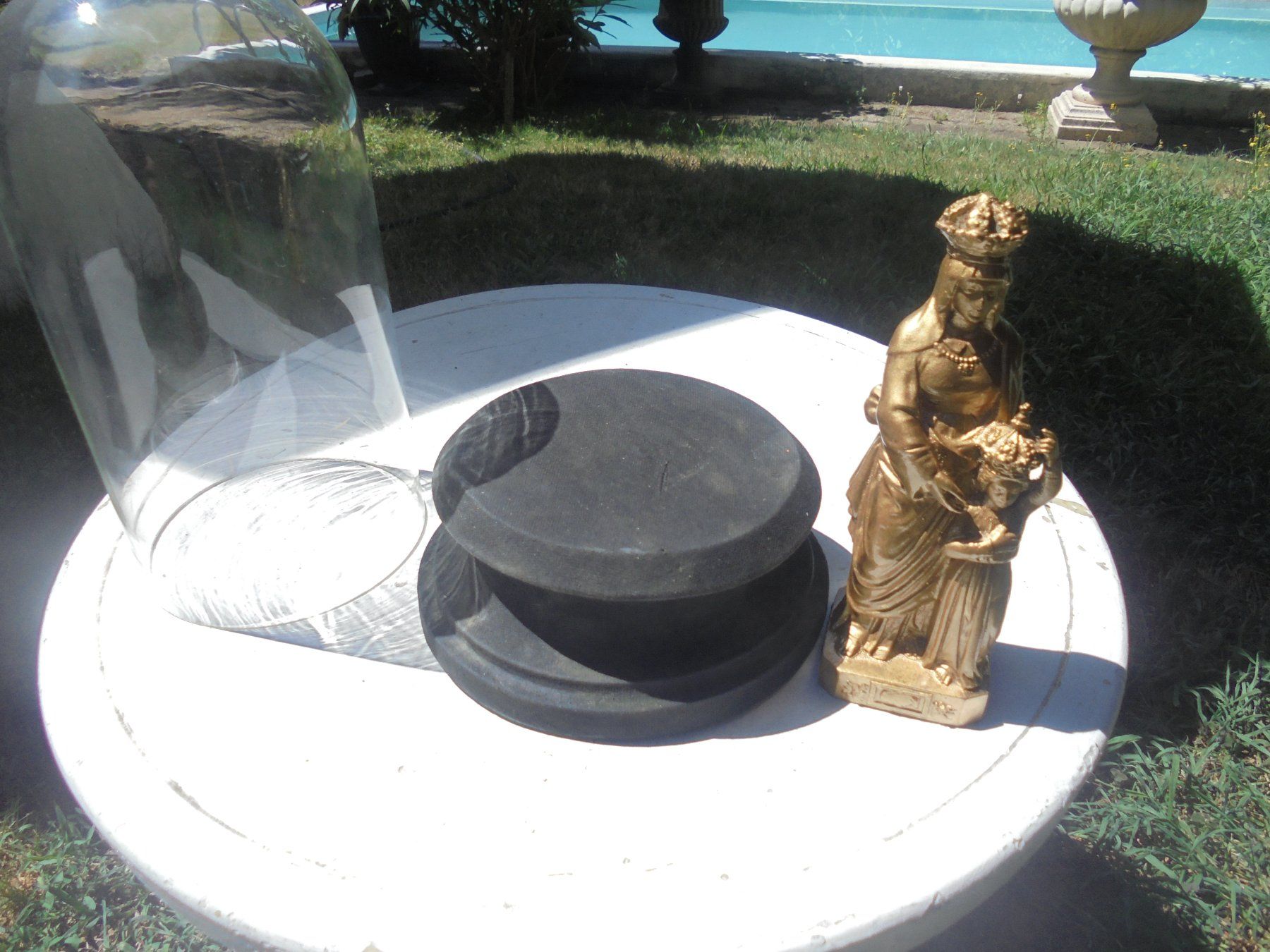 Sculture & Statue: Antike Skulptur unter Glasdom ca. 1920 – Usato da Camorino venduto da Hunpete 4