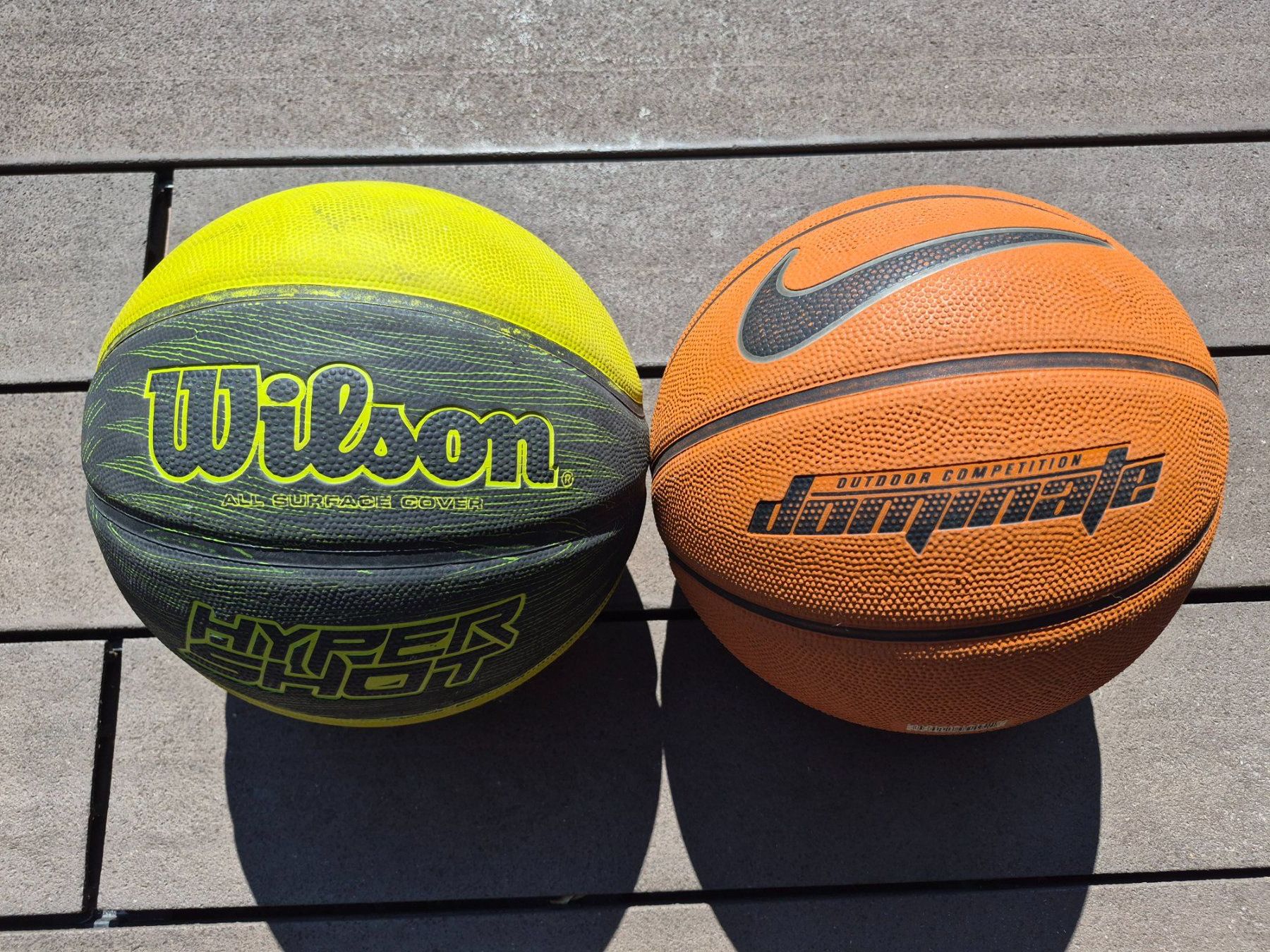 Palloni: Lot de 2 ballons de basket Wilson et Nike – Usato da le landeron venduto da canette