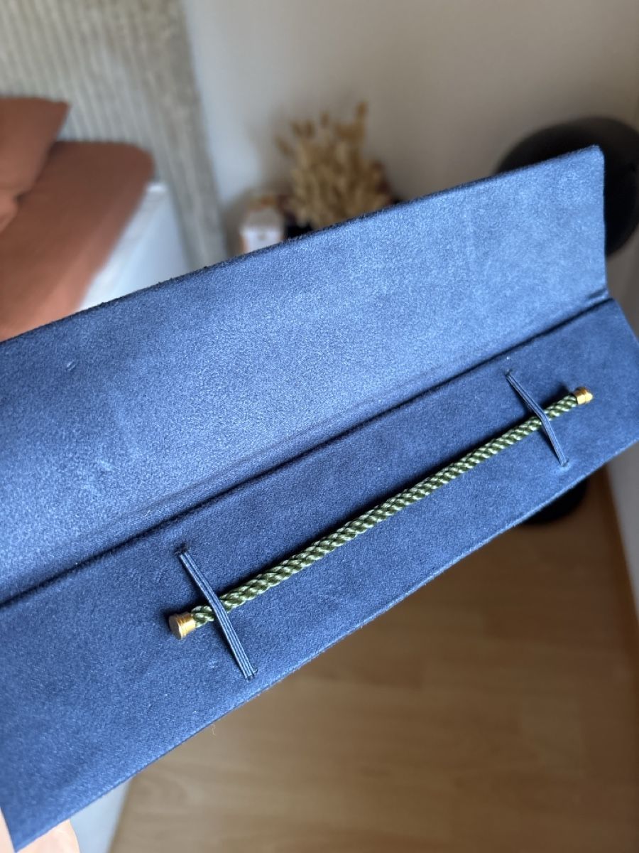 Fred Bracciali & Braccialetti: Bracelet FRED vert taille 16 – Nuovo (secondo la descrizione) da Monthey venduto da LoveBrand