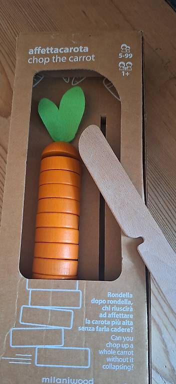 Giochi: Jeu d adresse en bois Carottes Affetacarotta – Usato da La Chaux-de-Fonds venduto da kellina 1