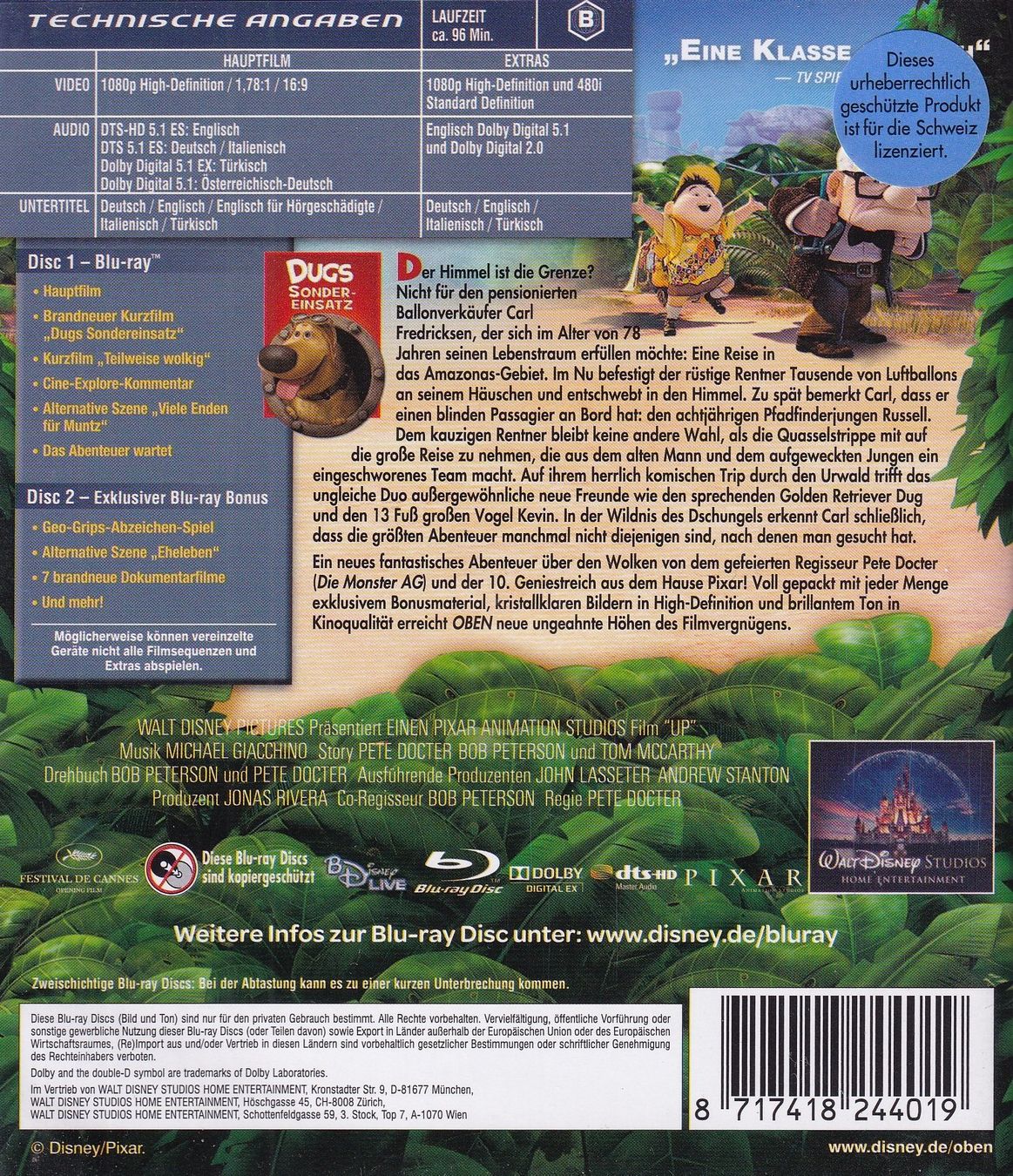 Alle DVDs: Blu Ray ab Fr. 2.--, Oben – Gebraucht aus Lausen von Mondeo10628 1