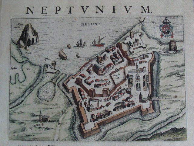 Cartine & Atlanti: NETTUNO ITALIEN JOHANNES BLEAU 1663 – Usato da Bern venduto da zilicchio 1