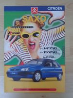 Citroen Saxo K-Way - Schweizer Prospekt - P1510