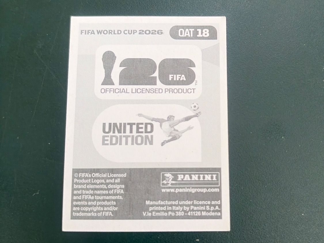 Panini Cartes à collectionner: FIFA WORLD CUP 2026 - QAT 18 – D'occasion à Orbe par heglau 1