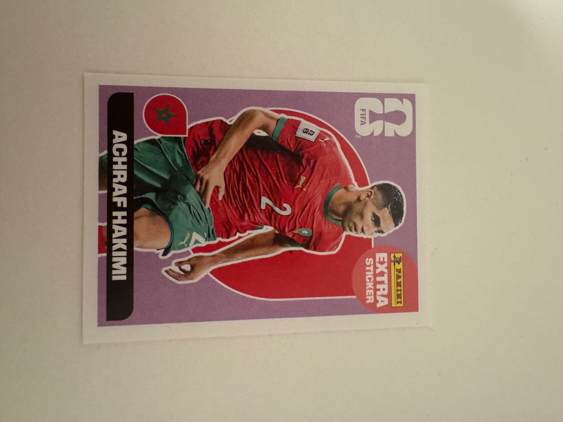 Panini Sammelbilder & Trading cards: Panini 2026 Achraf Hakimi Extrasticker – Gebraucht aus Zürich von YB2590