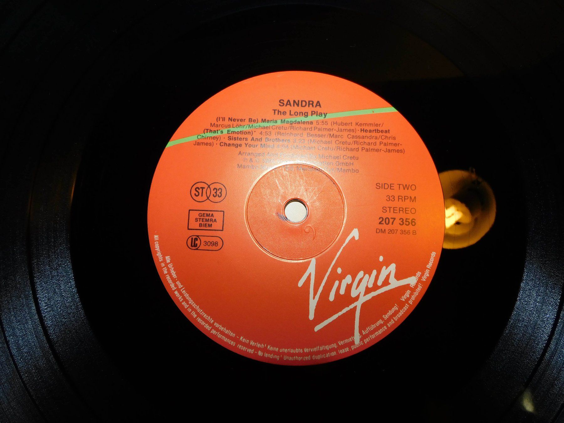 Dischi in vinile: Lp - Sandra Schallplatte 1984   Lp – Usato da Sursee venduto da 76 3