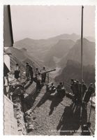 SÄNTIS Berggasthaus belebt - gel. 1947 - Stempel Hotel
