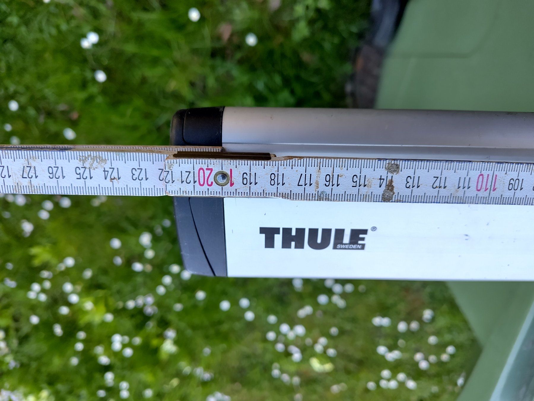 Thule Portapacchi: Thule WingBar 118 cm / Total 122 cm – Usato da Therwil venduto da PatrickBaselland 1