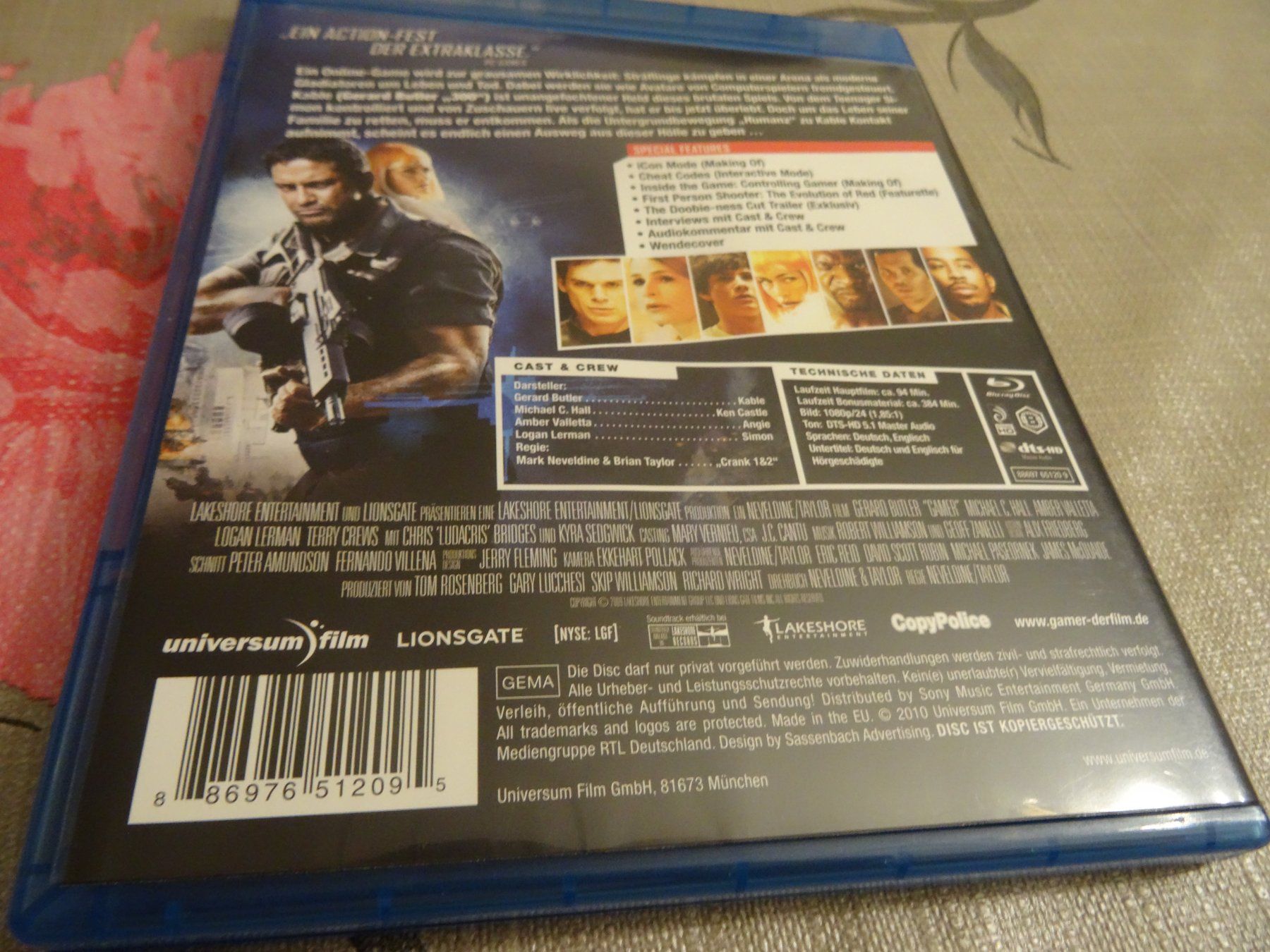 Tutti i DVDs: Gamer BLU-RAY – Usato da Olten venduto da Disc-Verkauf 2