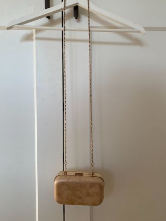 Clutch Handtasche rosé / gold