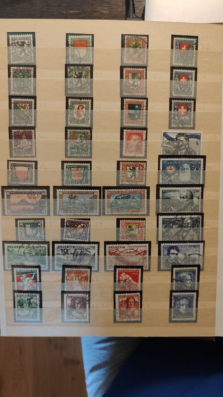 Tutti i francobolli: Super Sammlung Pro Juventute  – Usato da Riniken venduto da ChriguG75 2