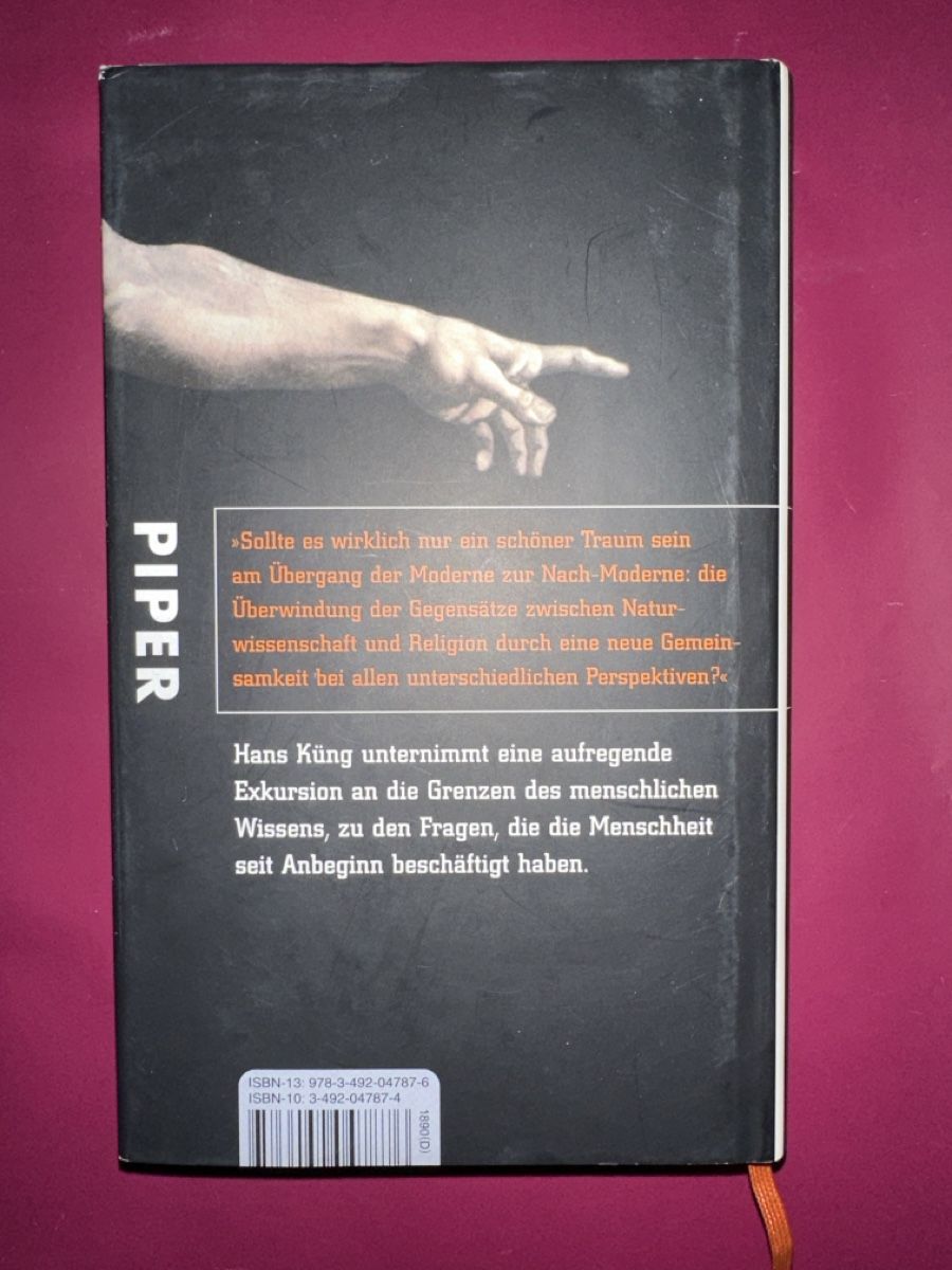 Bücher: Hans Küng - Der Anfang aller Dinge – Gebraucht aus Bern von schnupka 1