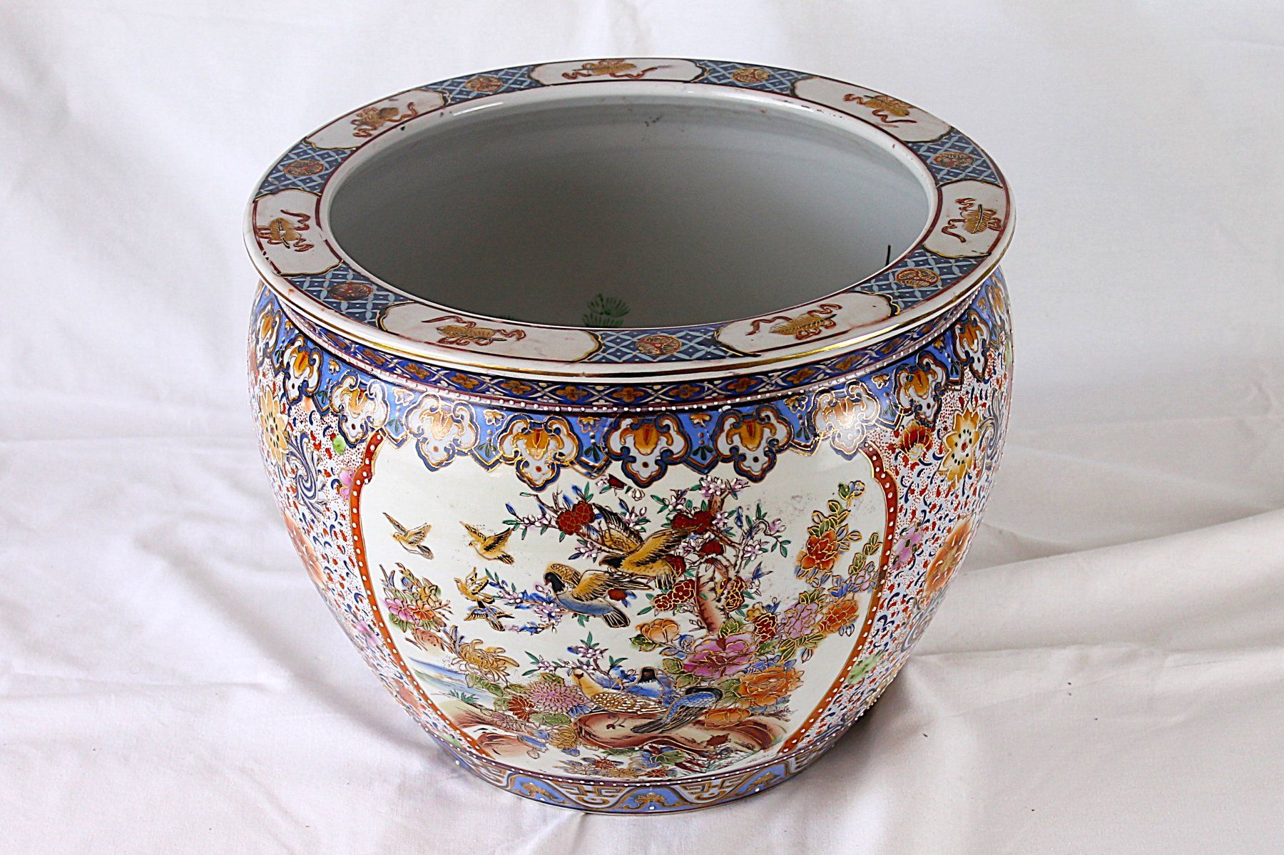 Vasi per fiori: Chinesische Fish Bowl Übertopf – Usato da Reinach BL venduto da bk_brockireinach