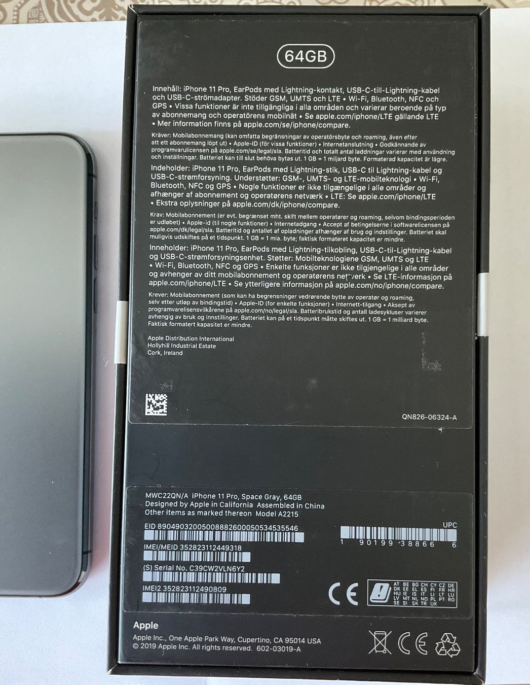 Apple Telefoni cellulari / Smartphones: iPhone 11 Pro 64 GB Space Grau mit Originalverpackung – Usato da Root venduto da Root14 5