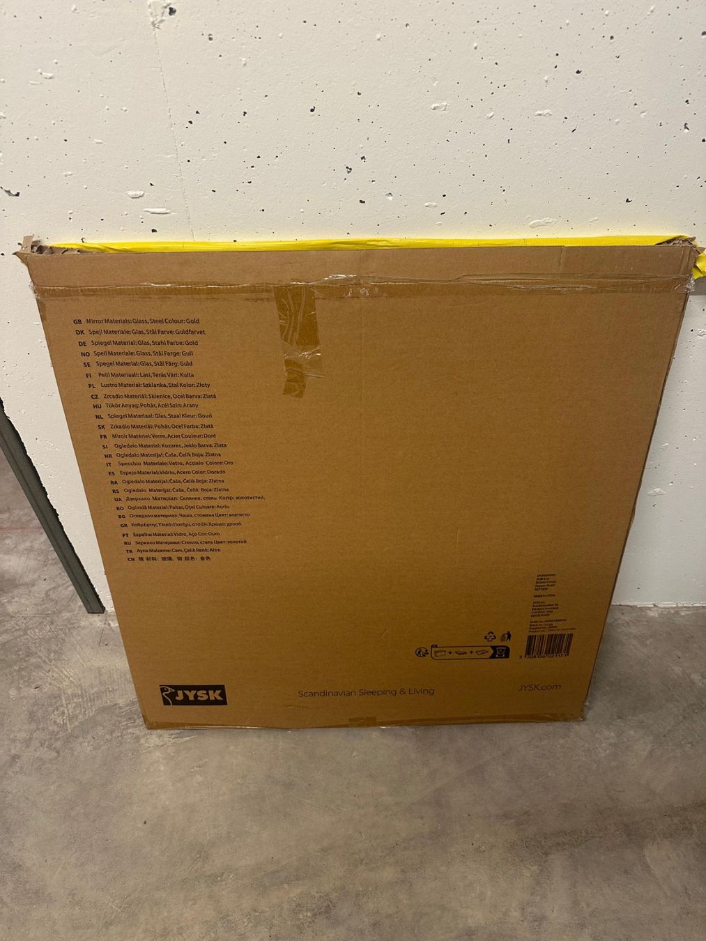 Jysk Spiegel: Runder Spiegel Ø70 cm Gold – Neu und originalverpackt aus Würenlingen von sil_66xg 3