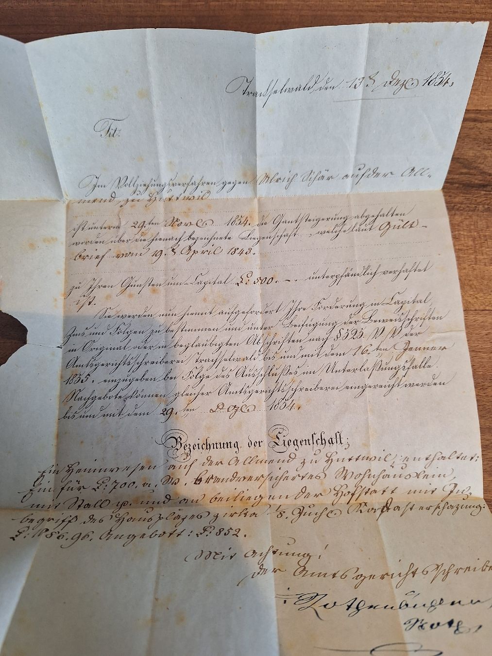 Tutti i francobolli: Strubelbrief 22A3 / 24A3 Kat. 820.- – Usato da Balgach venduto da SIMEON27 2