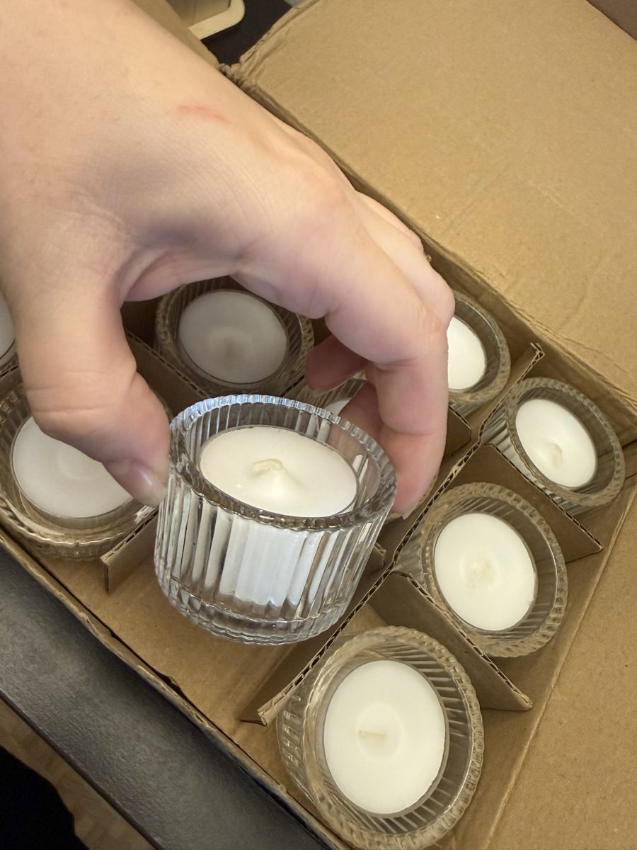 Candele: Kerzengläser mit Kerze – Nuovo e nell'imballaggio originale da Horgen venduto da smaally 1