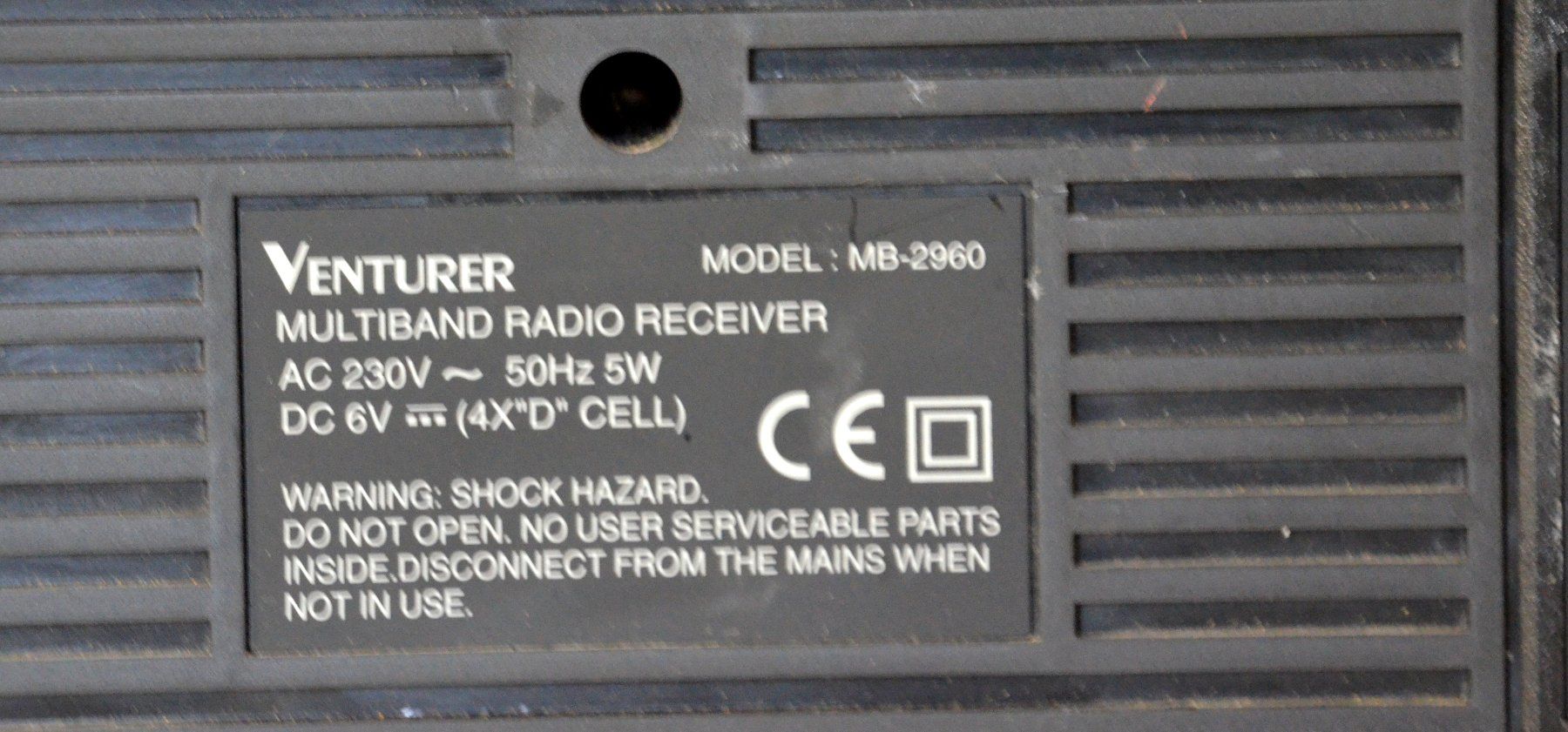 Radios: Venturer MB-2960 Weltempfänger Multiband Radio multibande – Gebraucht aus Collonges von arashee 5
