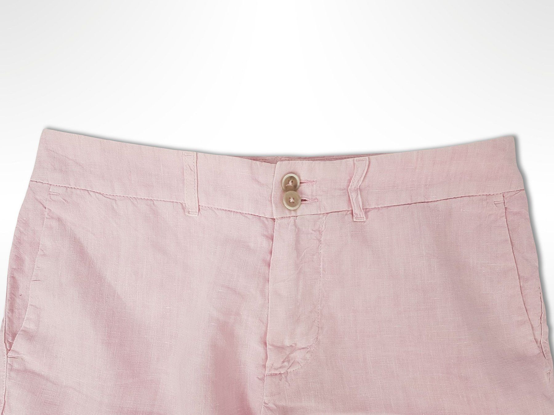Pantaloni: Leinenhose kurz Rosa – Usato da Suhr venduto da Restwert_Suhr 2