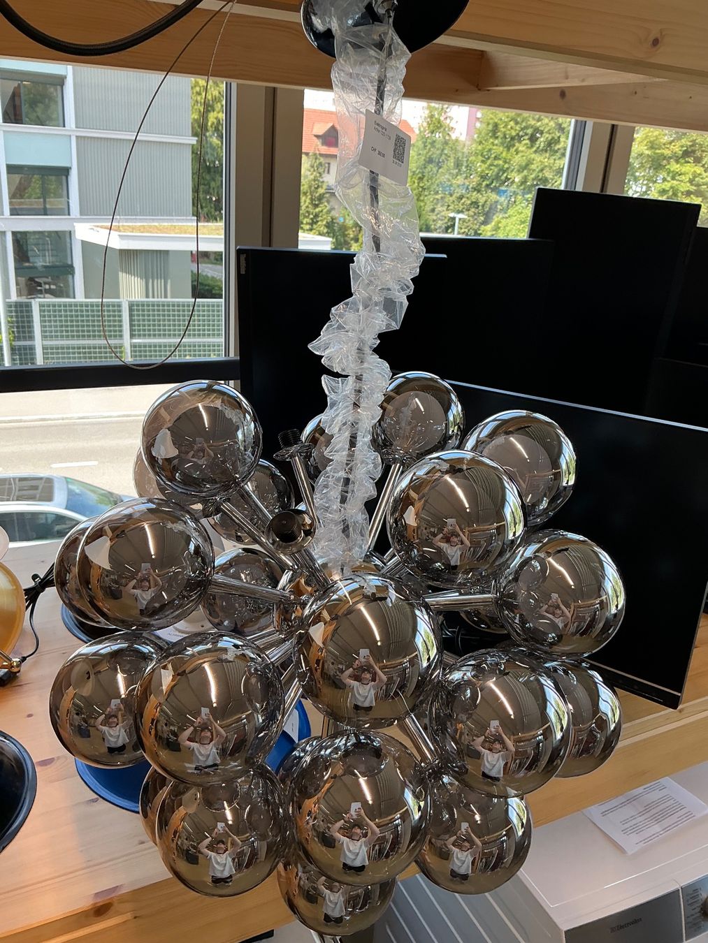 Lustres & lampes de plafonds: Lindby Hängeleuchte Chrom – D'occasion à Zug par Bauteile-Zug 1