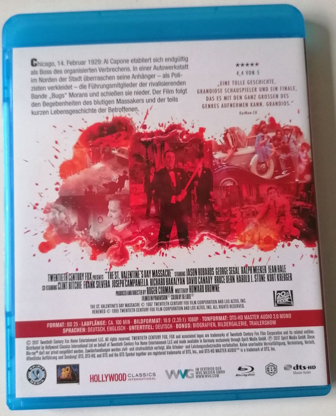 Tutti i DVDs: Chicago-Massaker - Blu-ray - Mafia - George Seagal – Usato da Oberurnen venduto da mackrokodile 1