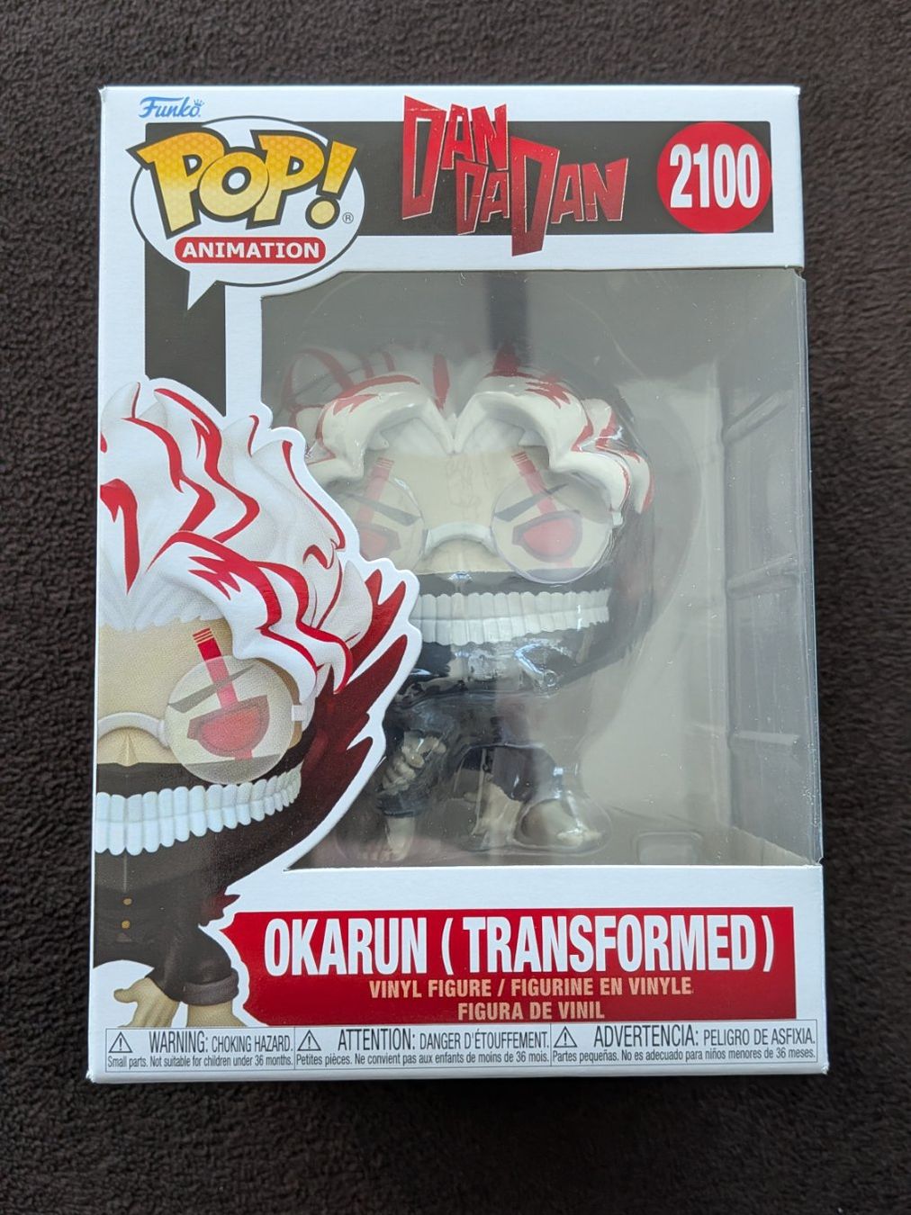 Funko Statuette: Funko Pop! Dan Da Dan - Okarun Transformed #2100 – Nuovo e nell'imballaggio originale da Obfelden venduto da RCO85