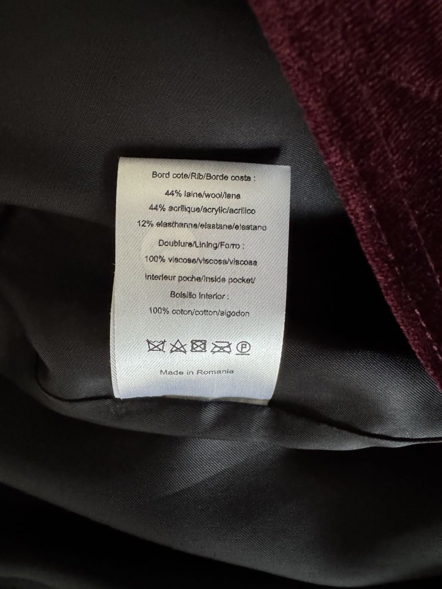 Sandro Vestes: Sandro Bomberjacke Samt – D'occasion à Zürich par tebi14 5