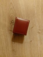 Schmuckschatulle NWI rot-gold Valess, leere Ringbox