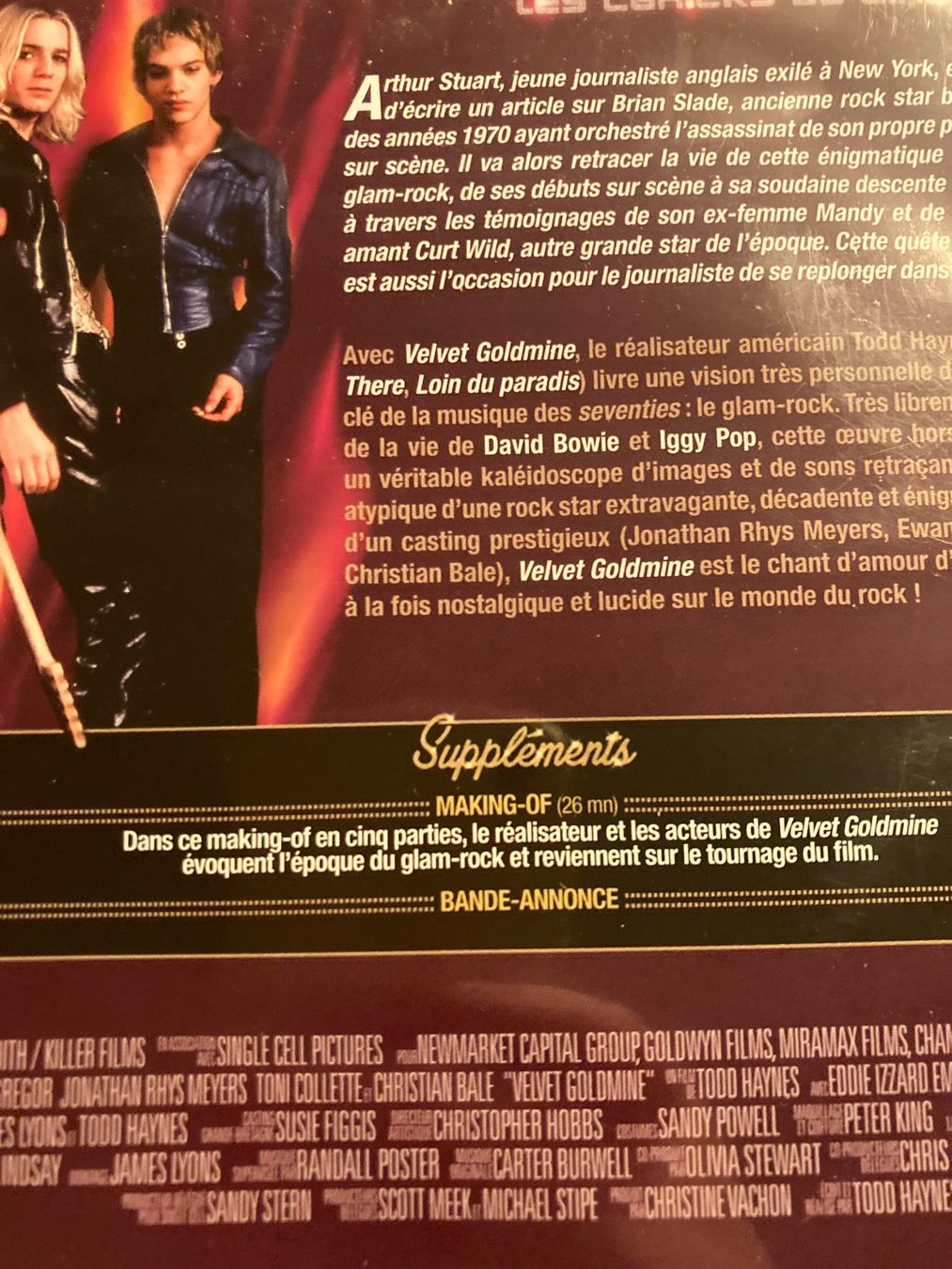 Tutti i DVDs: Dvd Velvet Goldmine – Usato da Paudex venduto da micinque 2