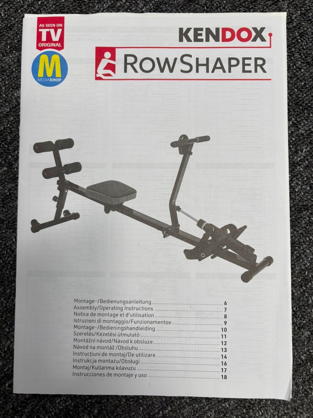 Hometrainer: Kendox RowShaper – Usato da Hedingen venduto da SchneusiHedingen 1