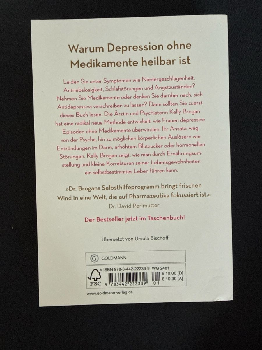 Libri: Die Wahrheit über weibliche Depression – Nuovo (secondo la descrizione) da Zürich venduto da Dx.04 1