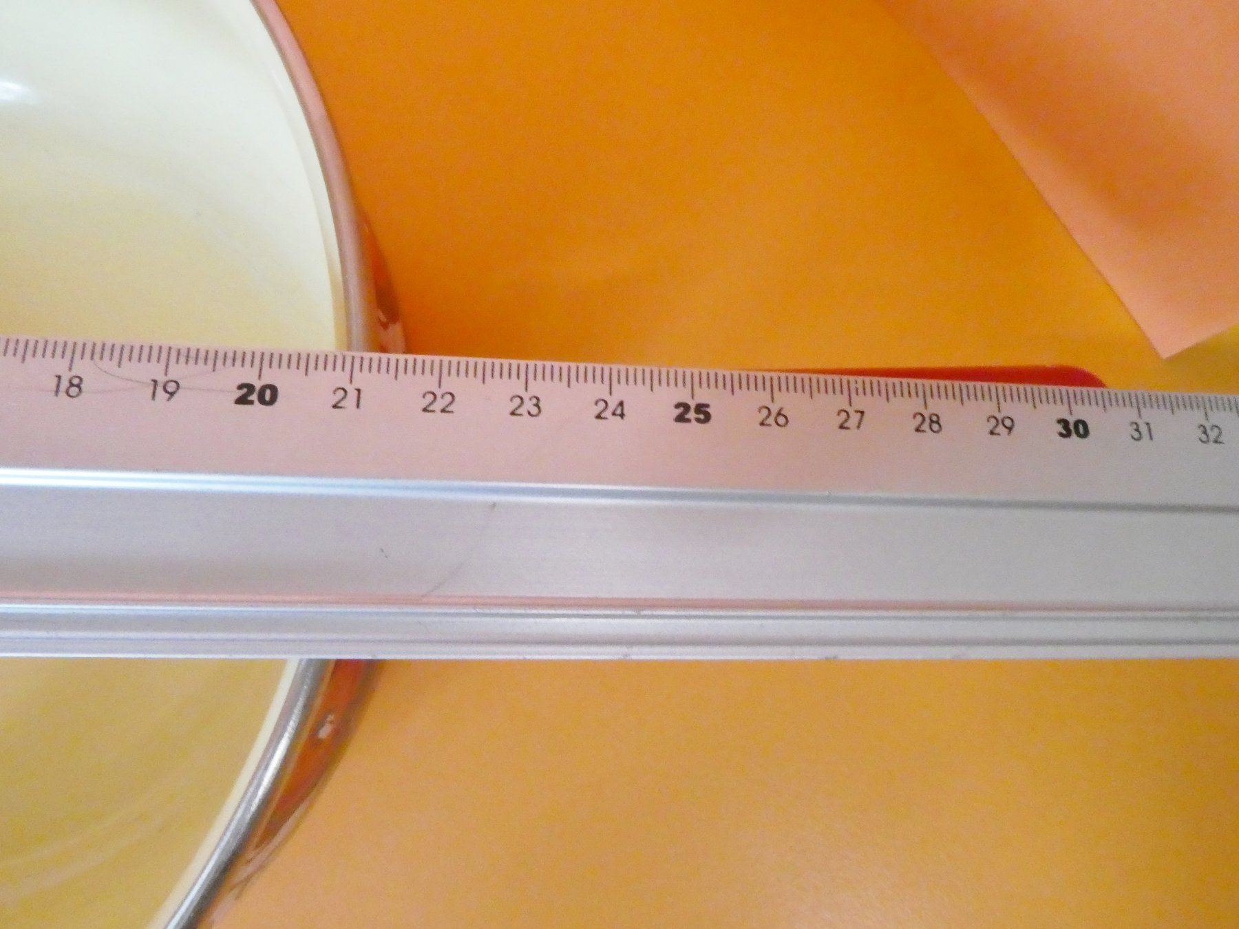 Pentole: Fondue Schale Topf in Rot mit Blumen – Usato da Siebnen venduto da GluckPilz5684 5