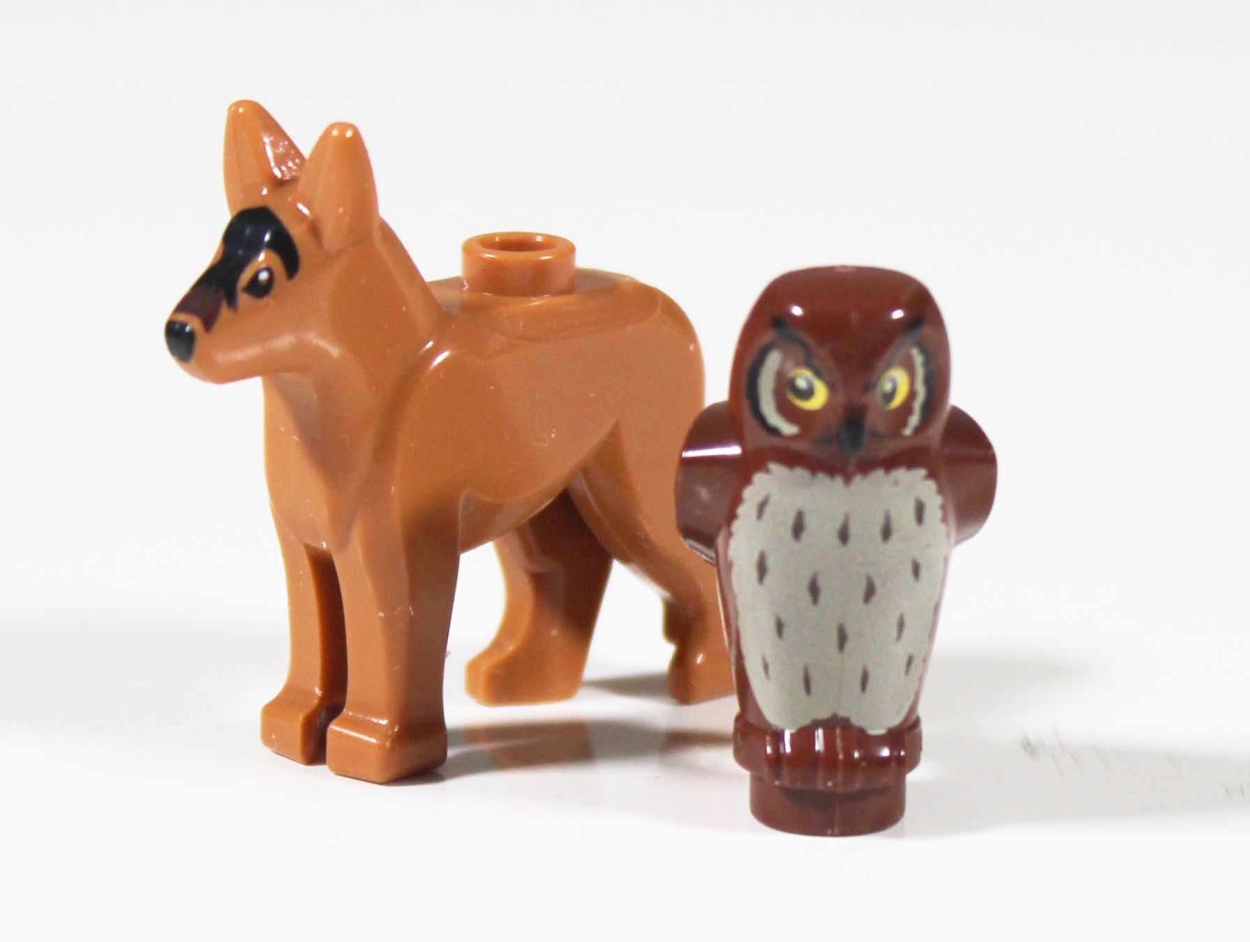Lego Statuette: LEGO EULE UND HUND – Usato da Brüttisellen venduto da Collector-Corner
