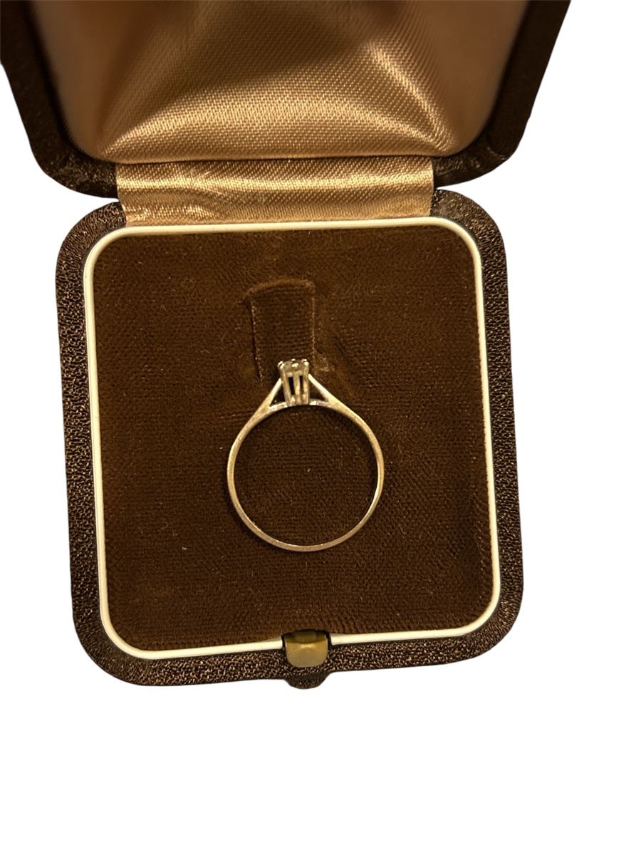 Ringe: Bague en or 750 avec diamant – Gebraucht aus Versoix von tem_f7yk 1