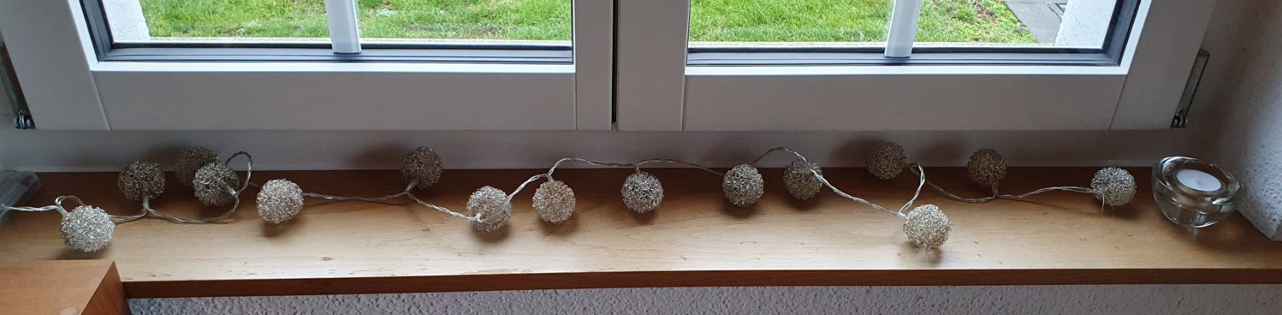Migros Ghirlande e barre luminose: Lichterkette Kugeln – Usato da Wiedlisbach venduto da hil_lh5w 1