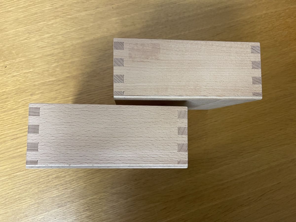 Articoli in legno: Holzboxen, 2 Stk., Buche hell – Usato da Spreitenbach venduto da R_1691 5