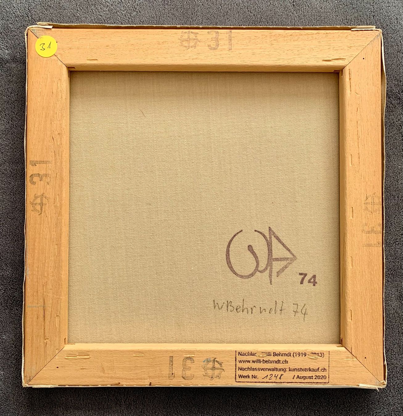 Dipinti: Willi Behrndt, Acrylgemälde – Usato da Regensdorf venduto da JoergR 6