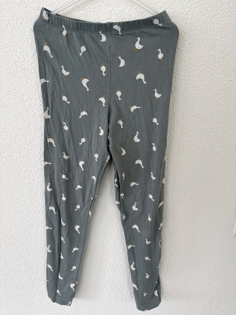 Strumpfhosen & Leggings: Leggings Gr. 134/140 grau mit Entenmuster – Neu (gemäss Beschreibung) aus Freidorf TG von nad_fxh7