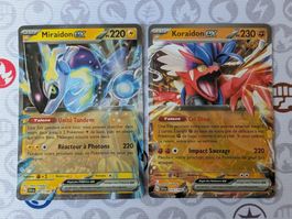 🇫🇷 Pokémon Lot Koraidon/Miraidon Ex EV1 (SVI) FR