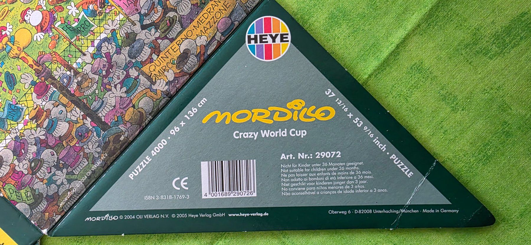 Puzzle: 4000 – Nuovo (secondo la descrizione) da Pieterlen venduto da msf_7sdw