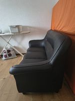 Schwarze Couch