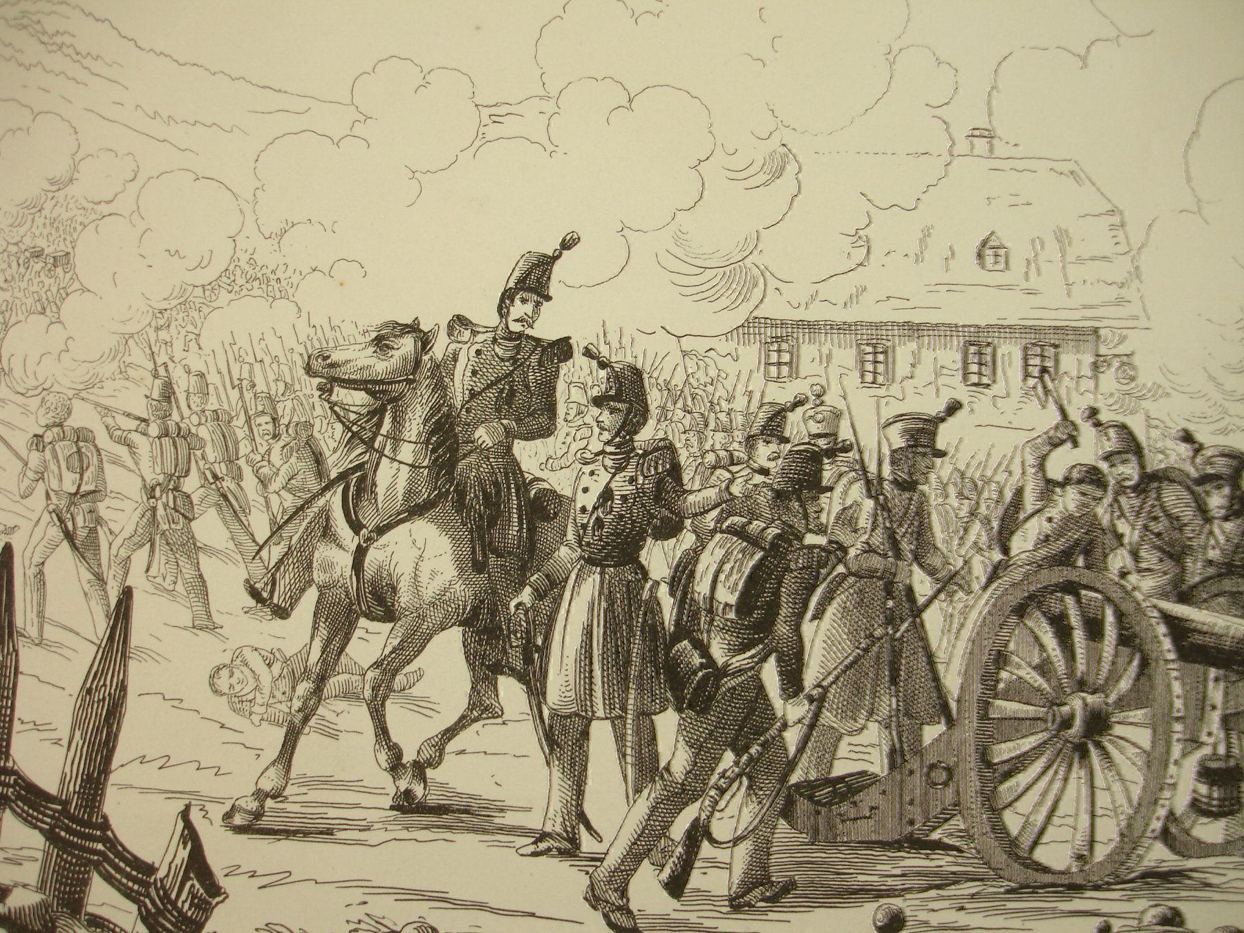 Incisioni: GISLIKON, 2 FEDERLITHOGRAPHIEN UM 1850 – Usato da Grüningen venduto da Kartensammler 6