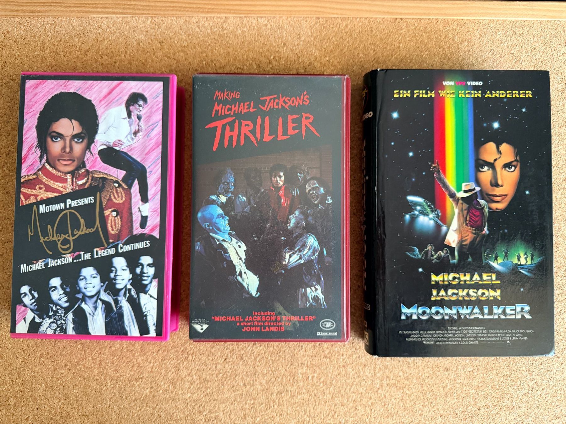 Tutti i VHS: VHS-Videokassetten Michael Jackson – Usato da Binningen venduto da samorga21
