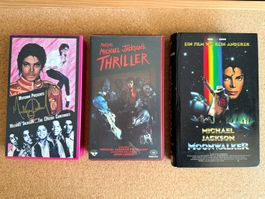 VHS-Videokassetten Michael Jackson