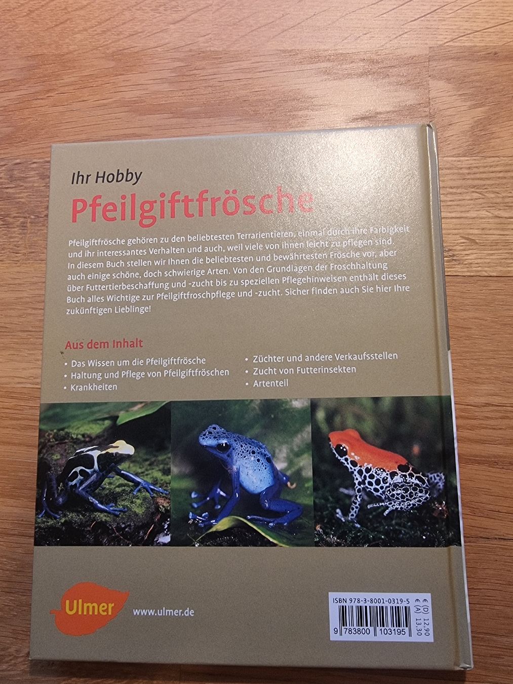 Livres: Pfeilgiftfrösche – Neuf (Voir description) à Derendingen par Sarah.jana 1