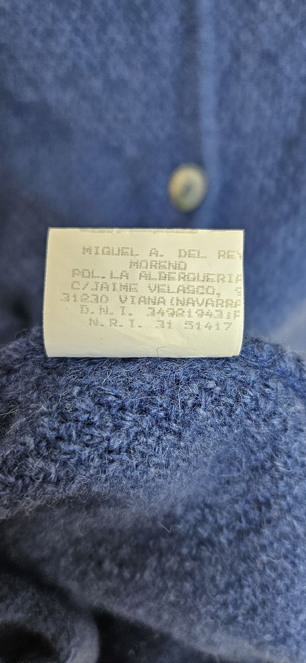 Maglioni & Felpe: Strickjacke blau, Wolle – Usato da Rombach venduto da ThriftBetter 4