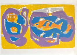 Jean LE MOAL (1909-2007) LITHOGRAPHIE SIGNIERT NUMMERIERT